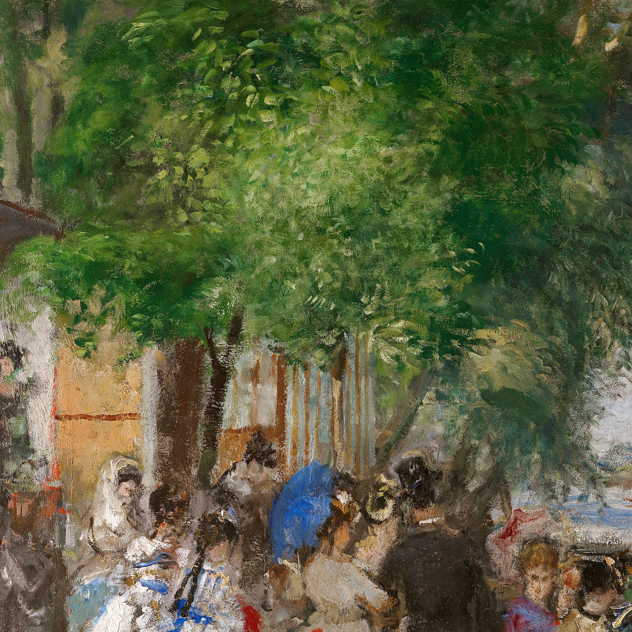 5063□ピエール＝オーギュスト・ルノワール「セーヌの水浴」紙・印刷