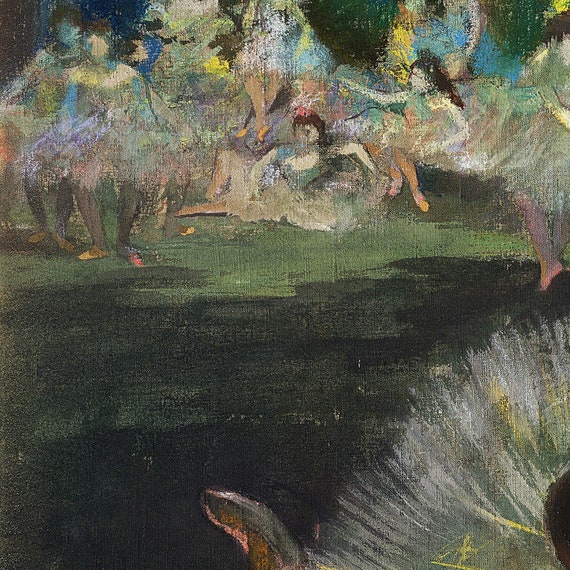 絵画 エドガー・ドガ アートポスター アラベスク 終幕 Edgar Degas（エドガー ドガ） アラベスクの幕切れ アート