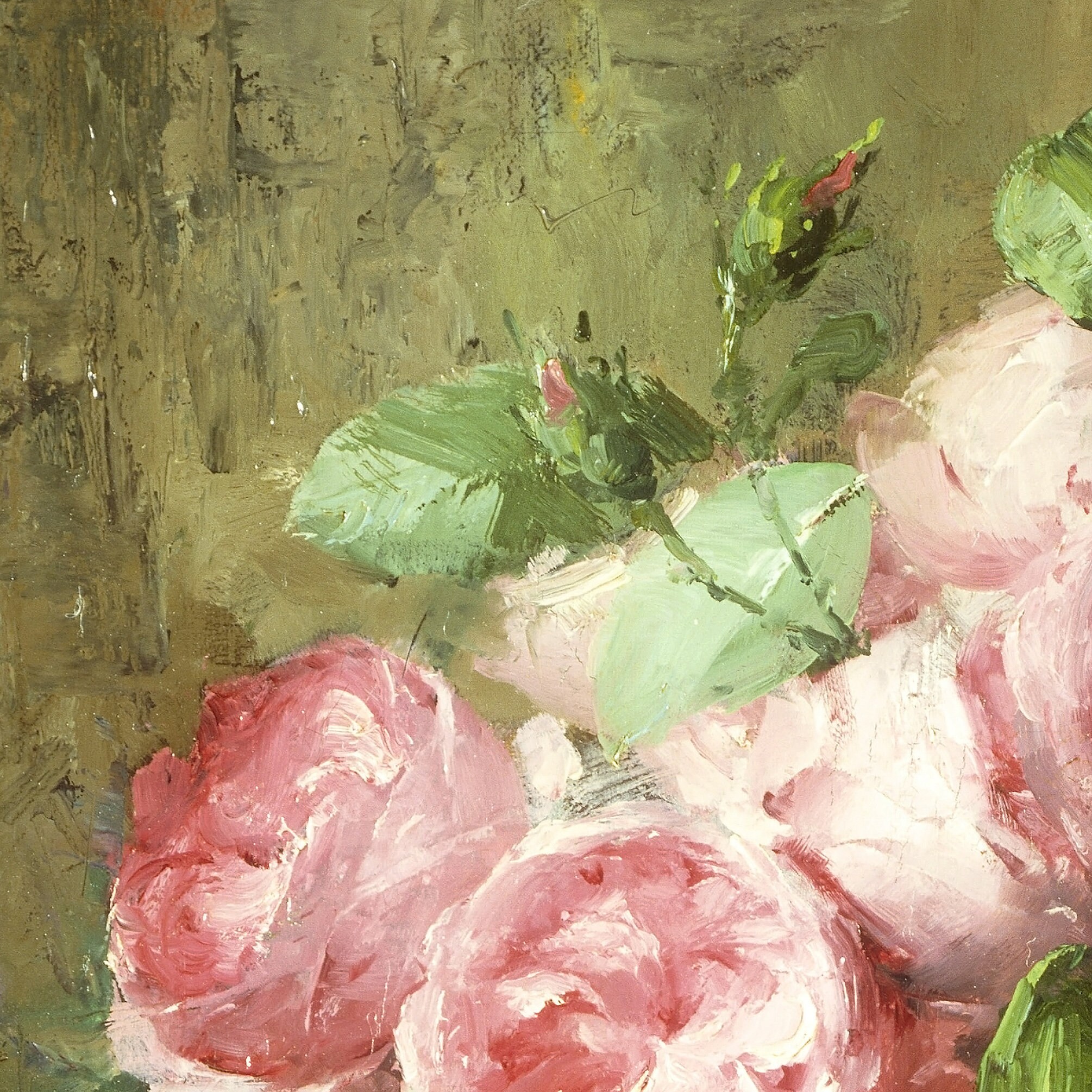 Frans Mortelmans,pink Roses in a Vase,art Prints,vintage Art,canvas ...