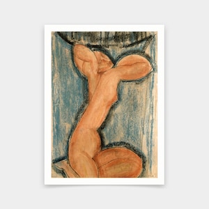 Amedeo Modigliani ,Caryatid,art prints,Vintage art,canvas wall art,famous art prints,V5303