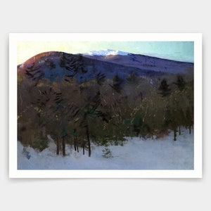 Abbott Handerson Thayer,Mount Monadnock,art prints,Vintage art,canvas wall art,famous art prints,V2958
