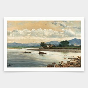 Antonio Graner Vinuelas,The boat,art prints,Vintage art,canvas wall art,famous art prints,V992