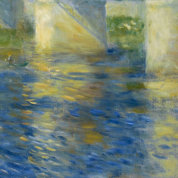 ルノワール シャトゥーの橋 ピエール＝オーギュスト・ルノワール、シャトゥーの橋、アート