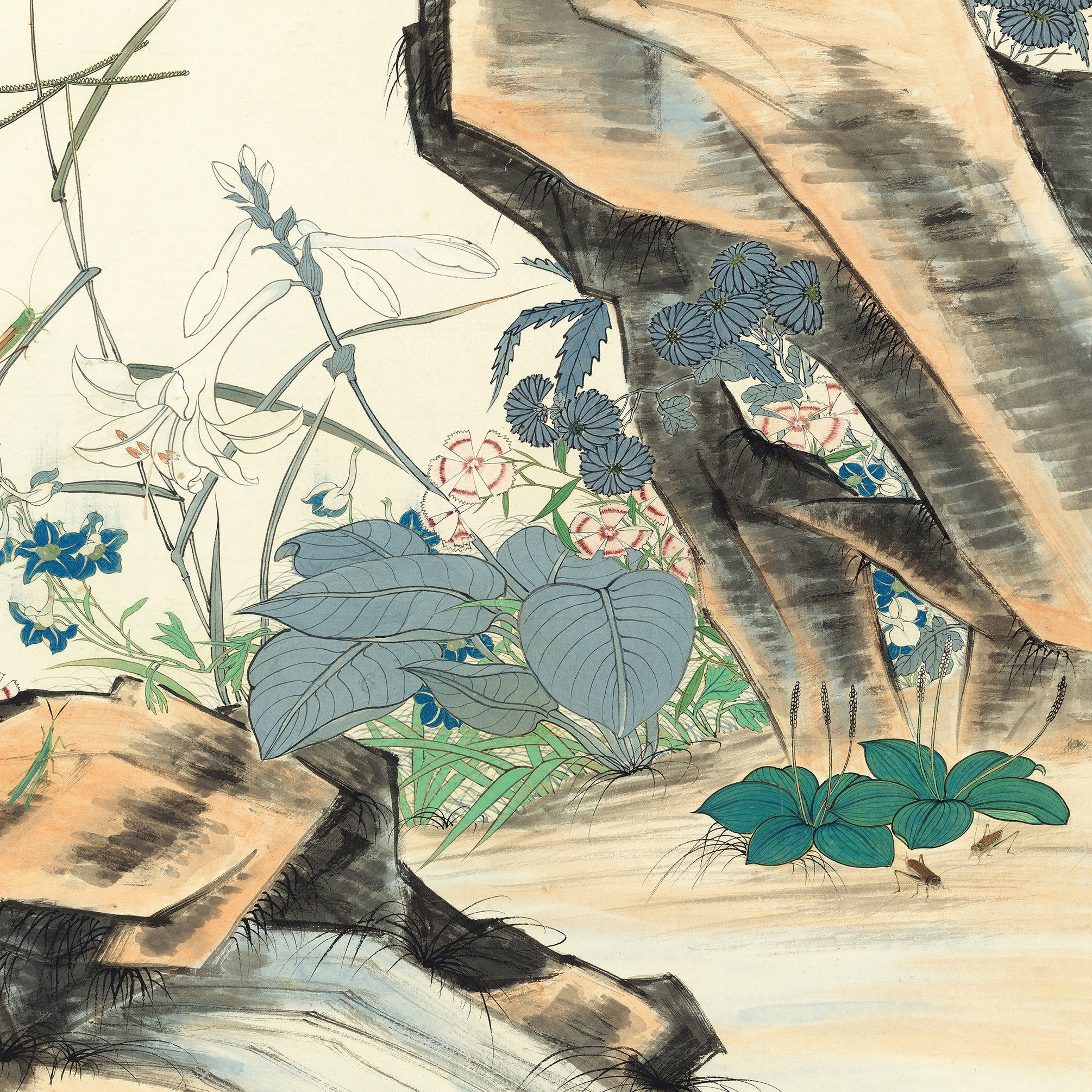 Yu Feian,flower Insect Print,chinese Flower Prints,japanese