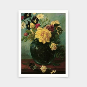 Joaquin Sorolla,Flowers prints,,art prints,Vintage art,canvas wall art,famous art prints,V6187