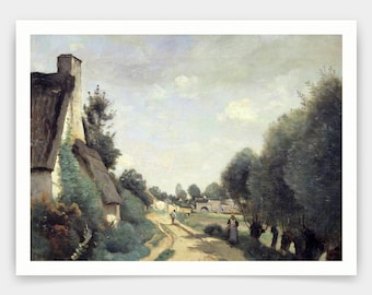 ジャン・バティスト・カミーユ・コロー フィレンツェ、ボーボリ庭園