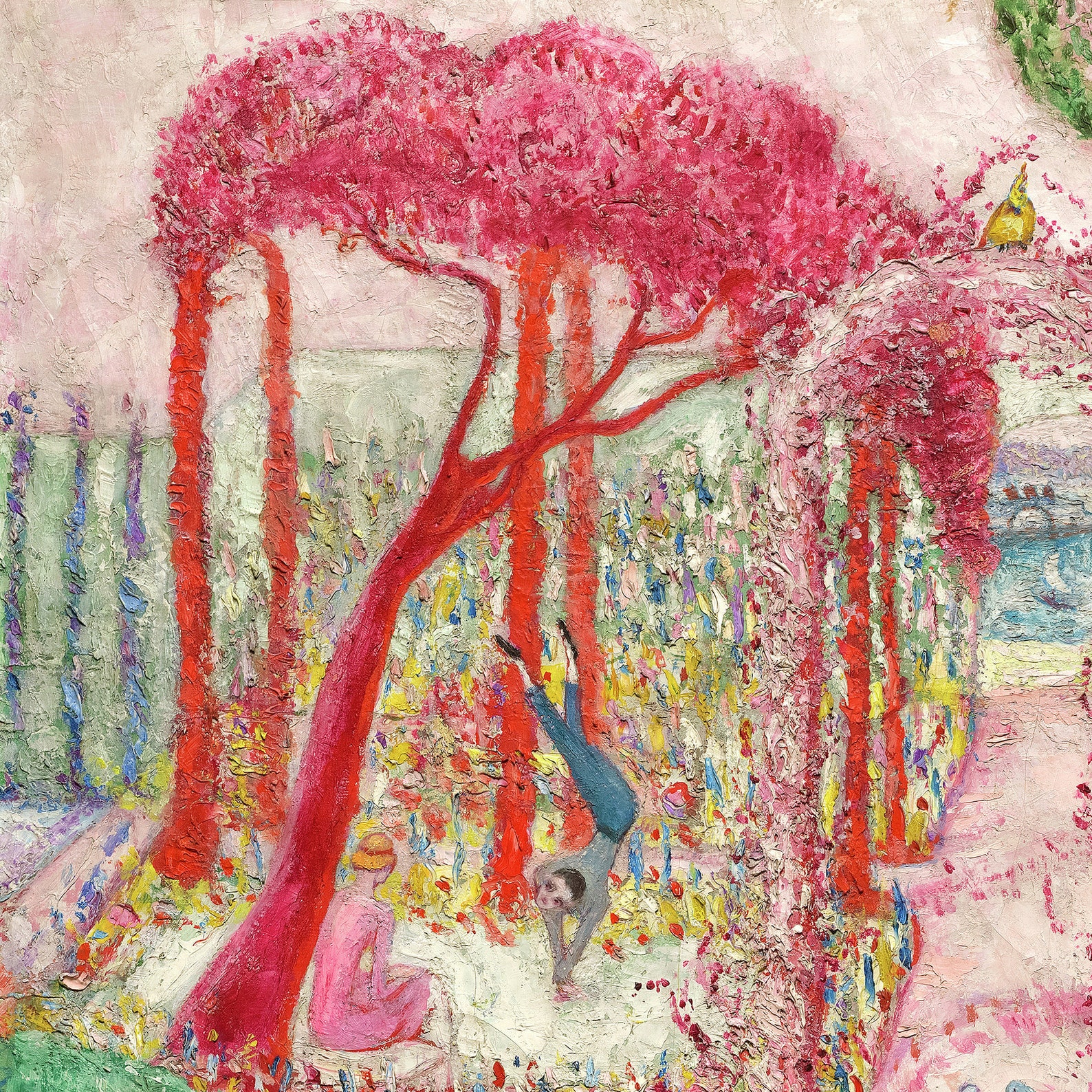 Florine Stettheimer sunday Afternoon In The Country 1917 art Prints florine-stettheimer-sunday-afternoon-in-the-country-1917-art-prints