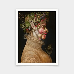 Giuseppe Arcimboldo,Summer,art prints,Vintage art,canvas wall art,famous art prints,2V205