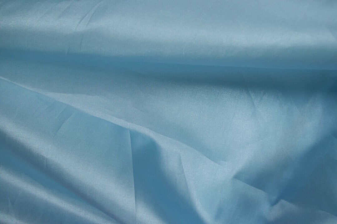 Baby Blue Poly China Silk Lining Fabric - Bridal Fabric by the Yard