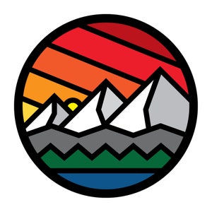 Colorado Sunset Custom Tire Cover