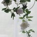 6.5ft Artificial Rose Vine Silk Flower Garland Hanging Baskets Plants ...