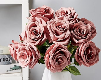 Dusty Rose Flowers Etsy