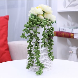 1PCS Artificial Succulents, Create Realistic Succulent Arrangements, Faux Potted Succulent Decor, and Fake Succulent Planters CXRW-RTF11