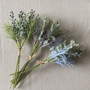Greenery Bush, Greenery Filler, Bouquets Greenery, Centerpieces Filler, Frosted Greenery Bush, Filler Bush, frosted Green Bush -3Bush