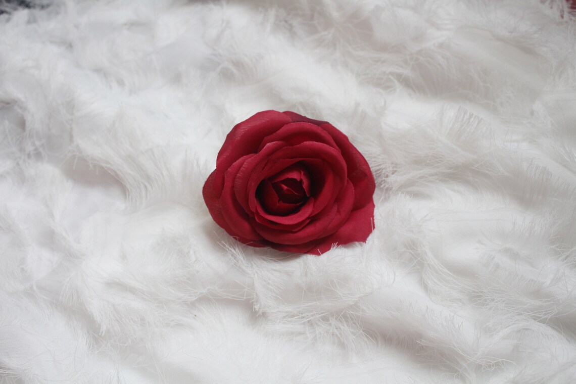 Wholesale Silk Roses Flower Heads Artificial 4inch 50pcs for Etsy