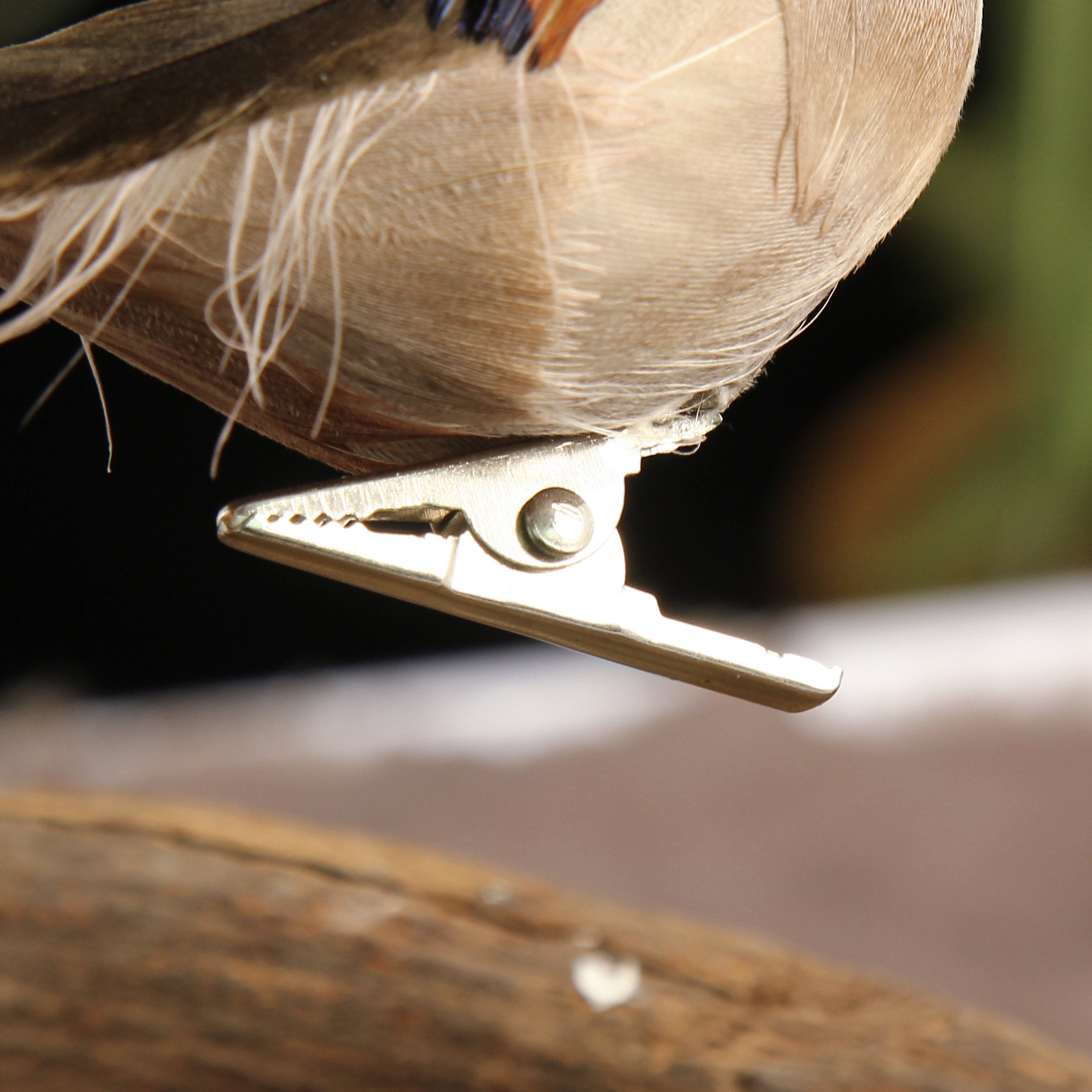 Artificial Birds 6 Artificial Parrow With Clip Fake Birds Etsy