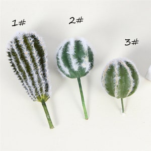 2 PCS Mini Artificial Succulents Plants Unpotted Fake Succulent Bouquet Arrangements  for Garden Decor Home Decoration Greenery Set (Aloe)