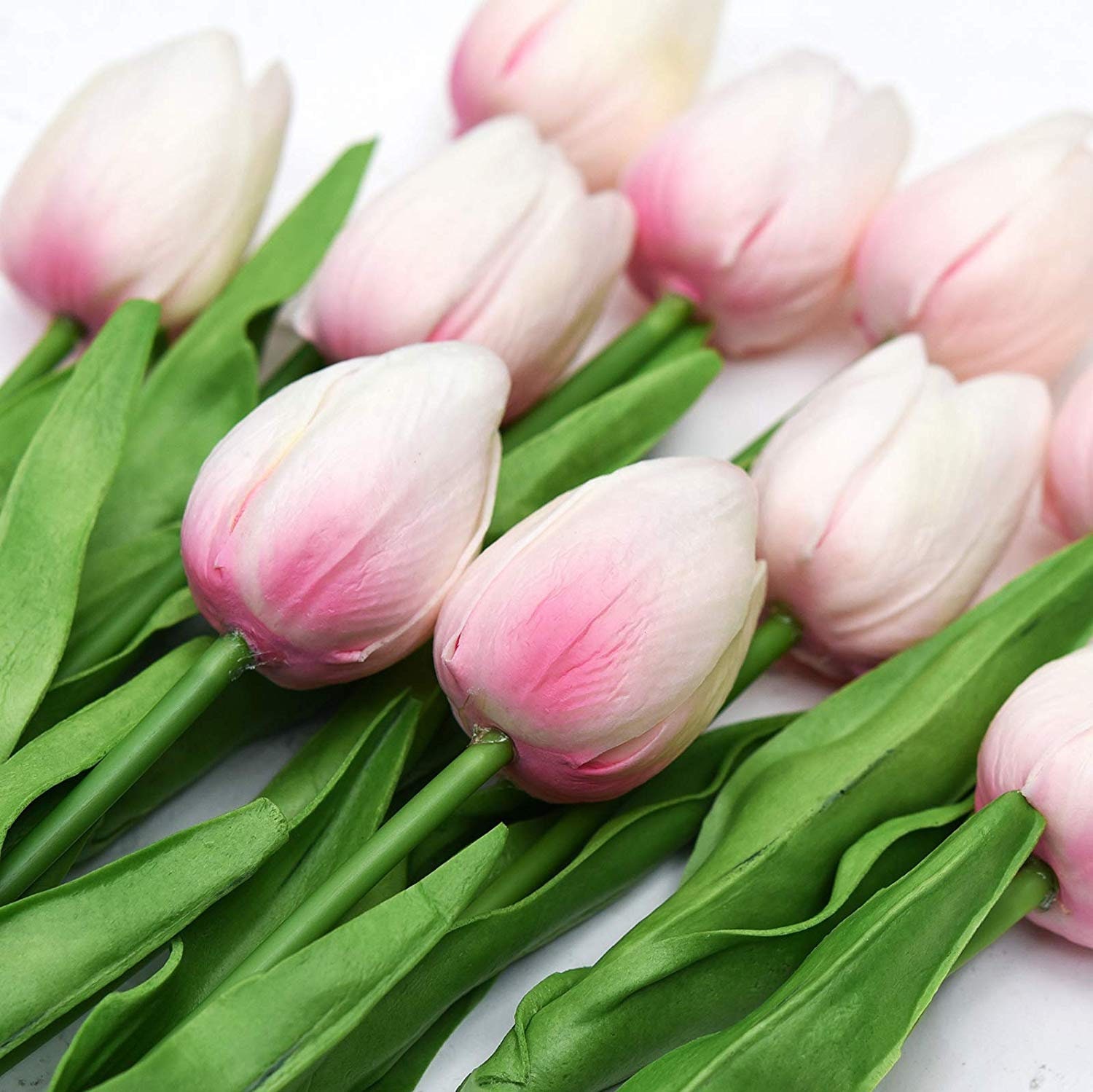 PU Real Touch Tulips Artificial Flowers 20 Pcs Flowers Etsy