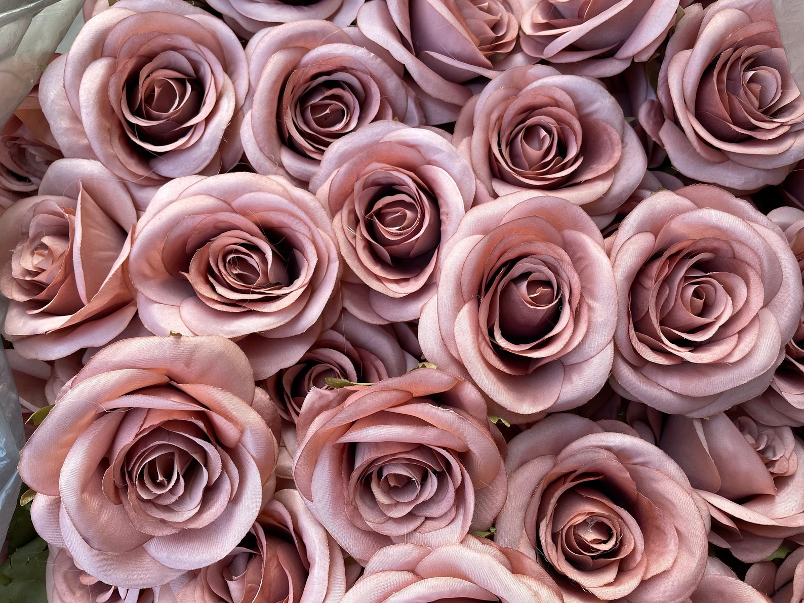 New Model 2022 Dusty Rose Silk Flowers Wholesale Mauve Roses Etsy