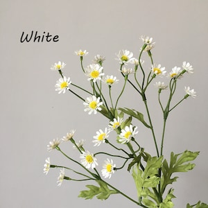 21&#39;&#39; Silk Daisy Bush ,10Color Artificial Daisies, Faux Daisy, Fake Daisy, Daisy Bouquets ,Wedding Daisy Flowers 1-5pcs