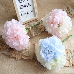 Peony Artificial Flowers Fake Peony Bouquets Flowers Bridal Bouquets for Wedding Party Home Decor JBRW-APF2