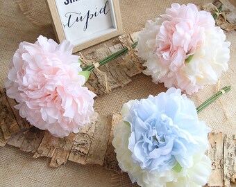 Peony Artificial Flowers Fake Peony Bouquets Flowers Bridal Bouquets for Wedding Party Home Decor JBRW-APF2