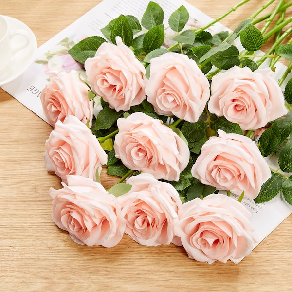 Artificial Roses That Look Real Etsy