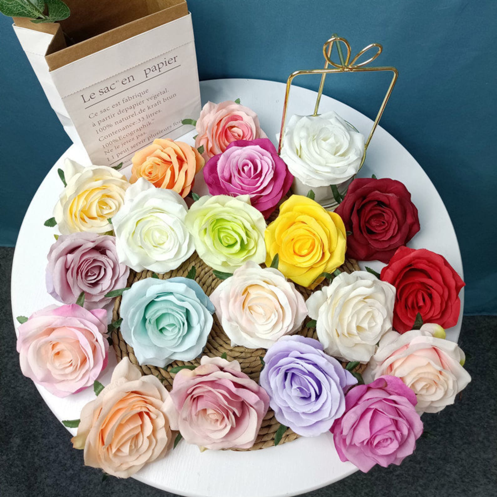 Artificial Silk Rose, Fake Artificial Rose, Fake Roses, Silk Roses for ...