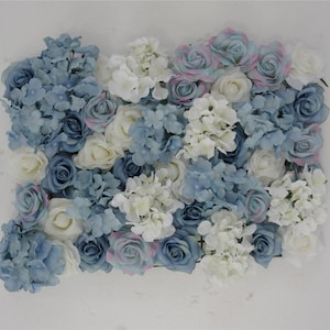 25pcs Wedding Flower Wall Panel for Wedding ,Customized order for Melodee, 50% deposite for the order