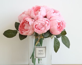 Wholesale Peony Artificial Flowers, Artificial Roses Flowers, Peony Bouquets Flowers, Wedding Bouquets, Peonies Bouquets, Home Office Decor