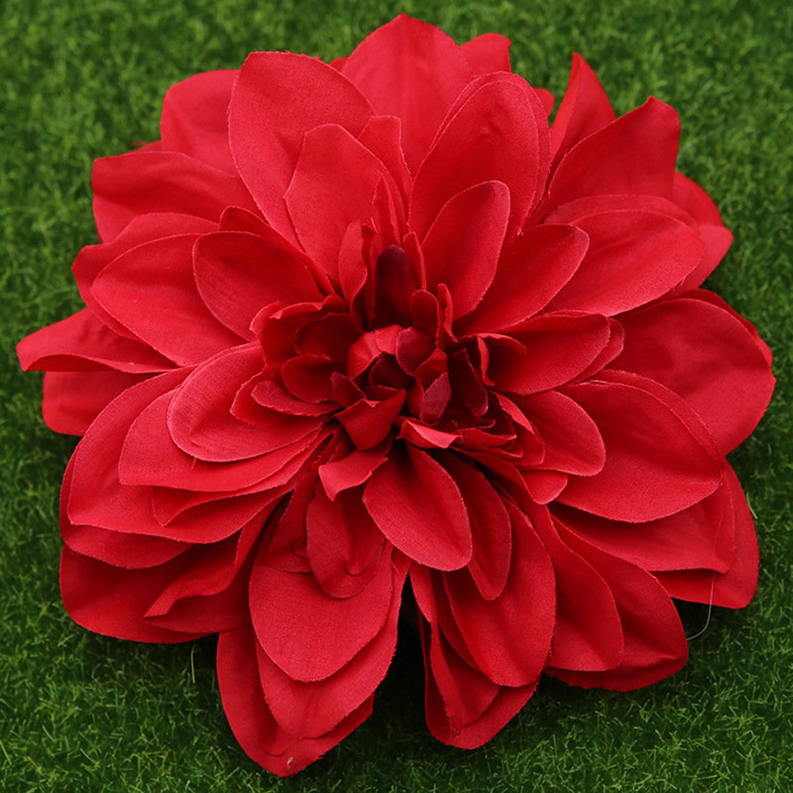 Artificial Dahlia Flowers Head Dahlia Bouquets Wedding Etsy
