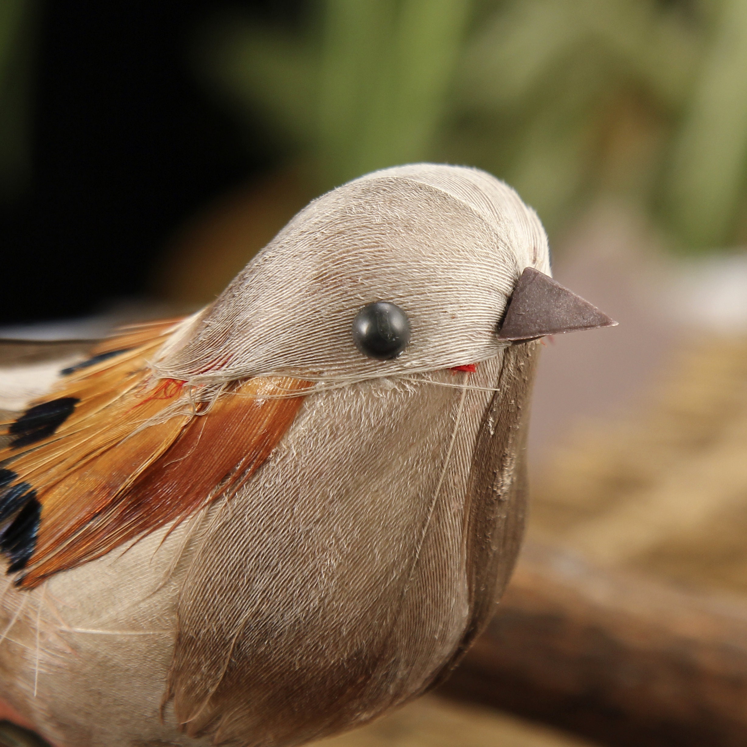 Artificial Birds 6 Artificial Parrow With Clip Fake Birds Etsy