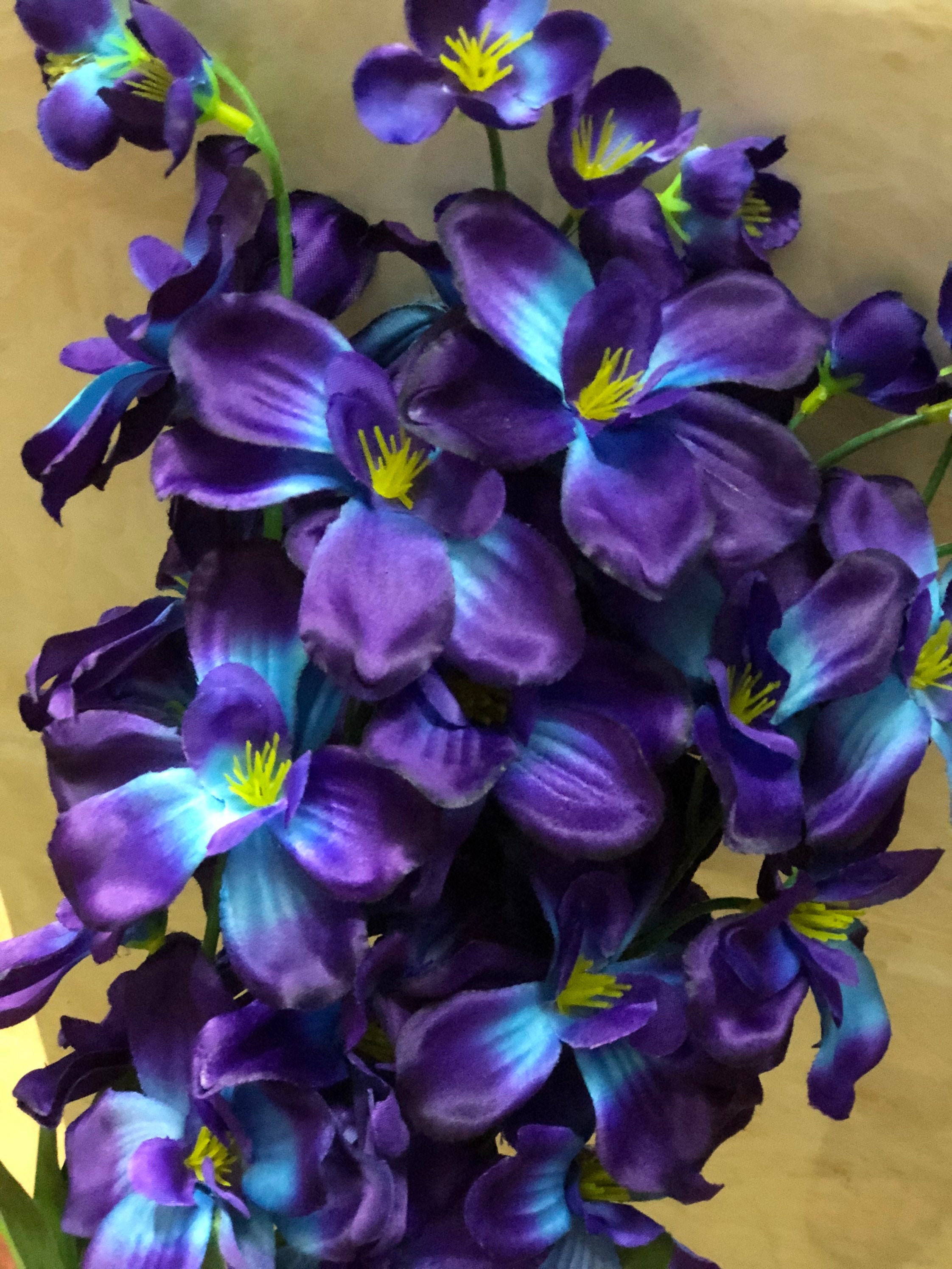 Galaxy Orchid Purpl Blue Turquoise Wedding Flowers Etsy Canada