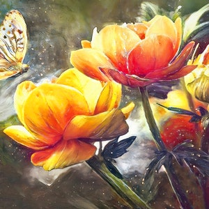 Mystic Garden Art Print