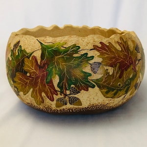 Leaf Gourd Bowl