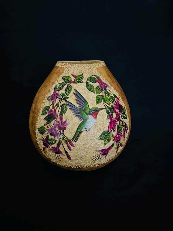 Hummingbird Vase