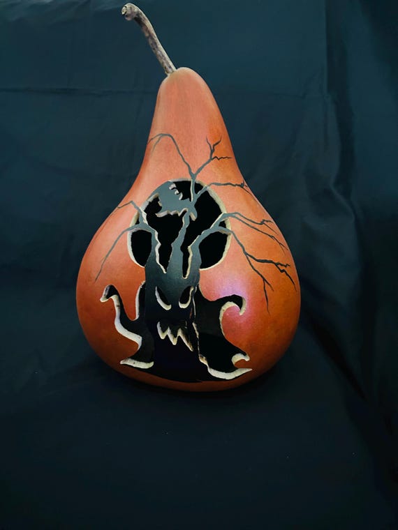 Halloween Tree-Ghost Gourd