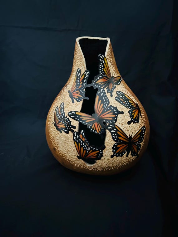Monarch Butterfly Gourd
