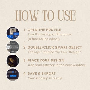 a poster with instructions for how to use