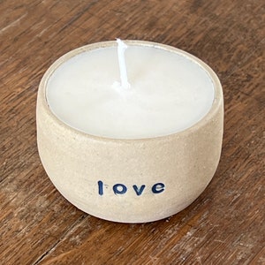 Love scented candle