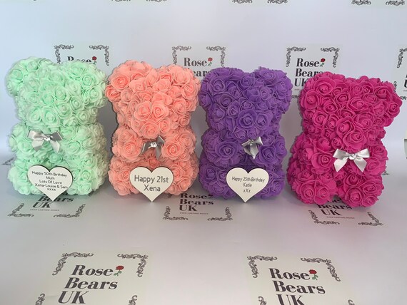 forever lasting rose bear