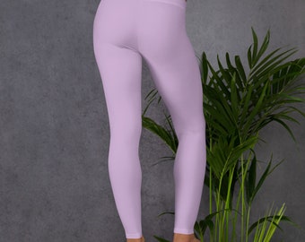 Pastel Leggings Lavender solid color