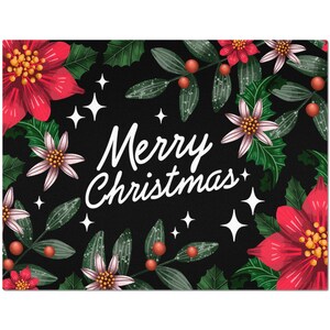 Placemat With Christmas Design | Merry Christmas