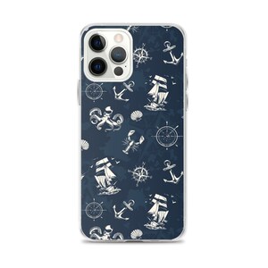 Custodia per iPhone con design nautico marino