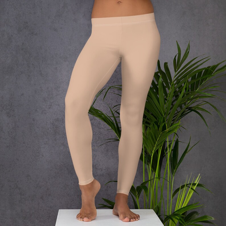 Pastel Leggings Nude, Stylish, Durable, Comfortable Microfiber Yarn