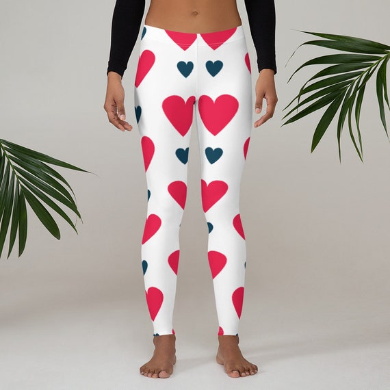Leggings with hearts Clearance