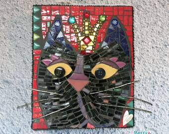 Chat Mosaique Etsy Chat Mosaique Etsy
