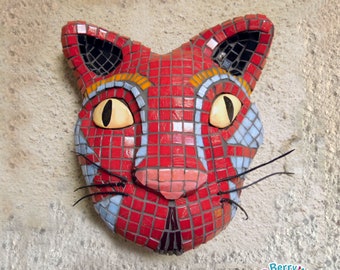 Mosaique De Chat Etsy