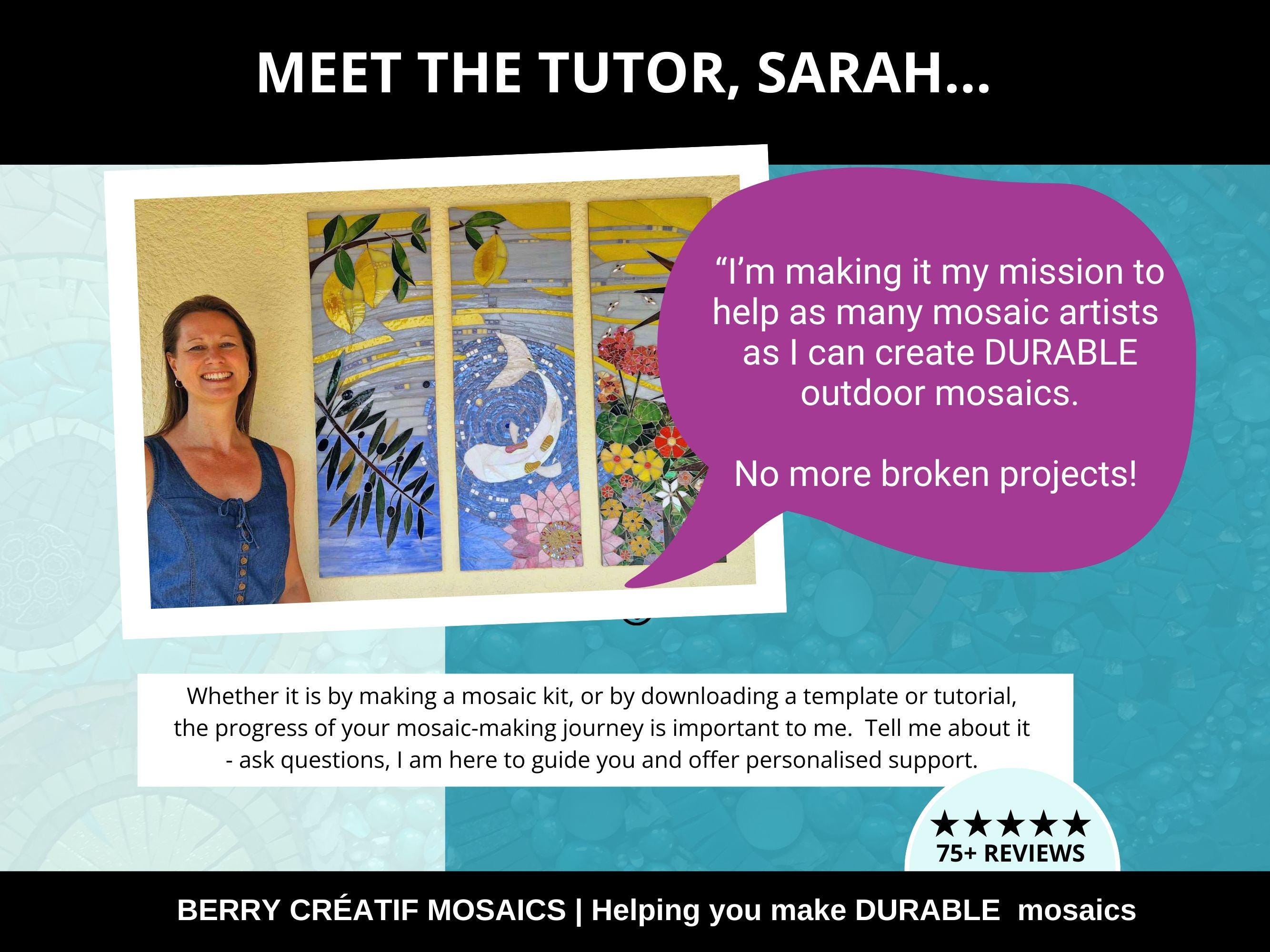 Mosaic Substrates & Glues Guide: Printable Reference for Durable ...