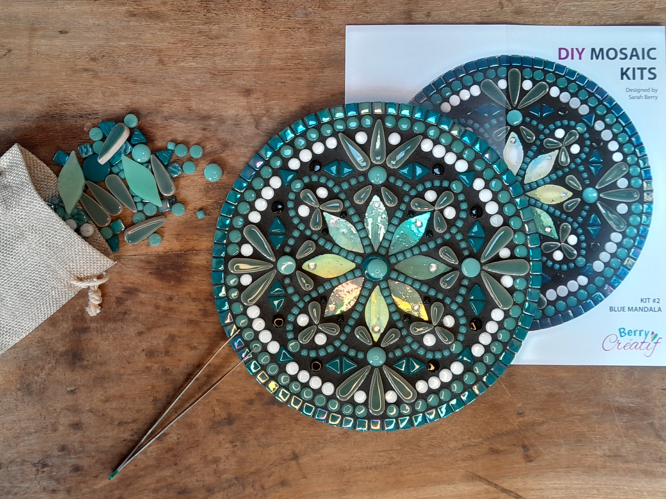  Jashlife DIY Mosaic Craft Draw Kits Mosaic Tiles Adult